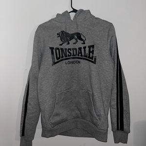 Lonsdale Gray Hoodie